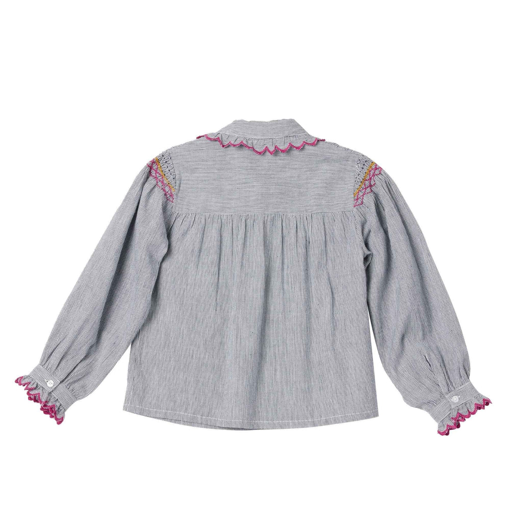 Blouse Sydney - Blauw/Witte Strepen