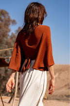 Blouse Tina Marron