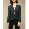 Blouse Yasmine - Pois Vert
