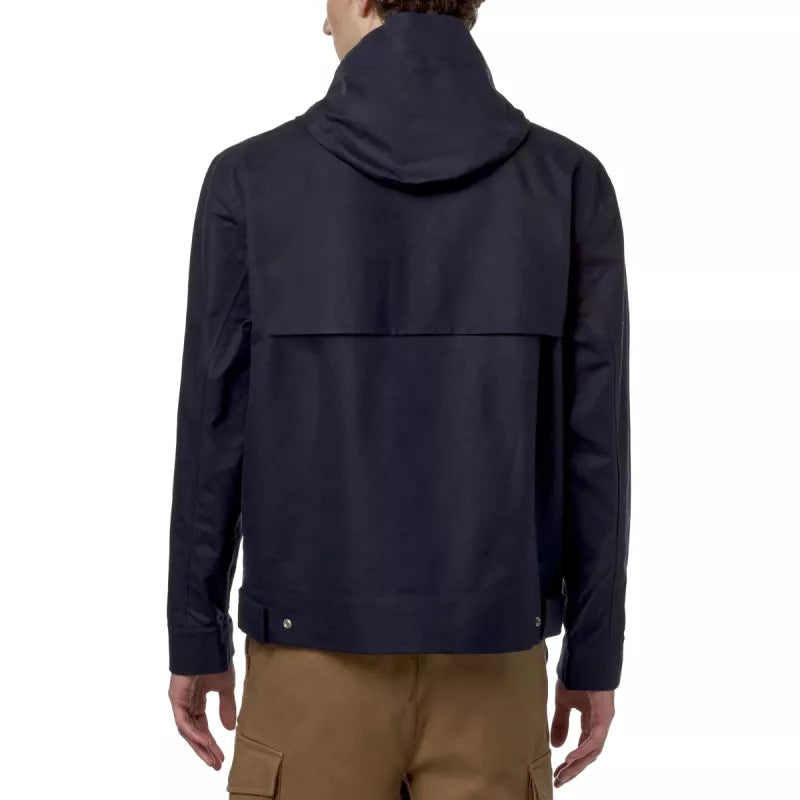 K-Way Kaya Linen Blend 2L Jakke - Blå