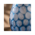 Geode - Vase Ovale - Bleu