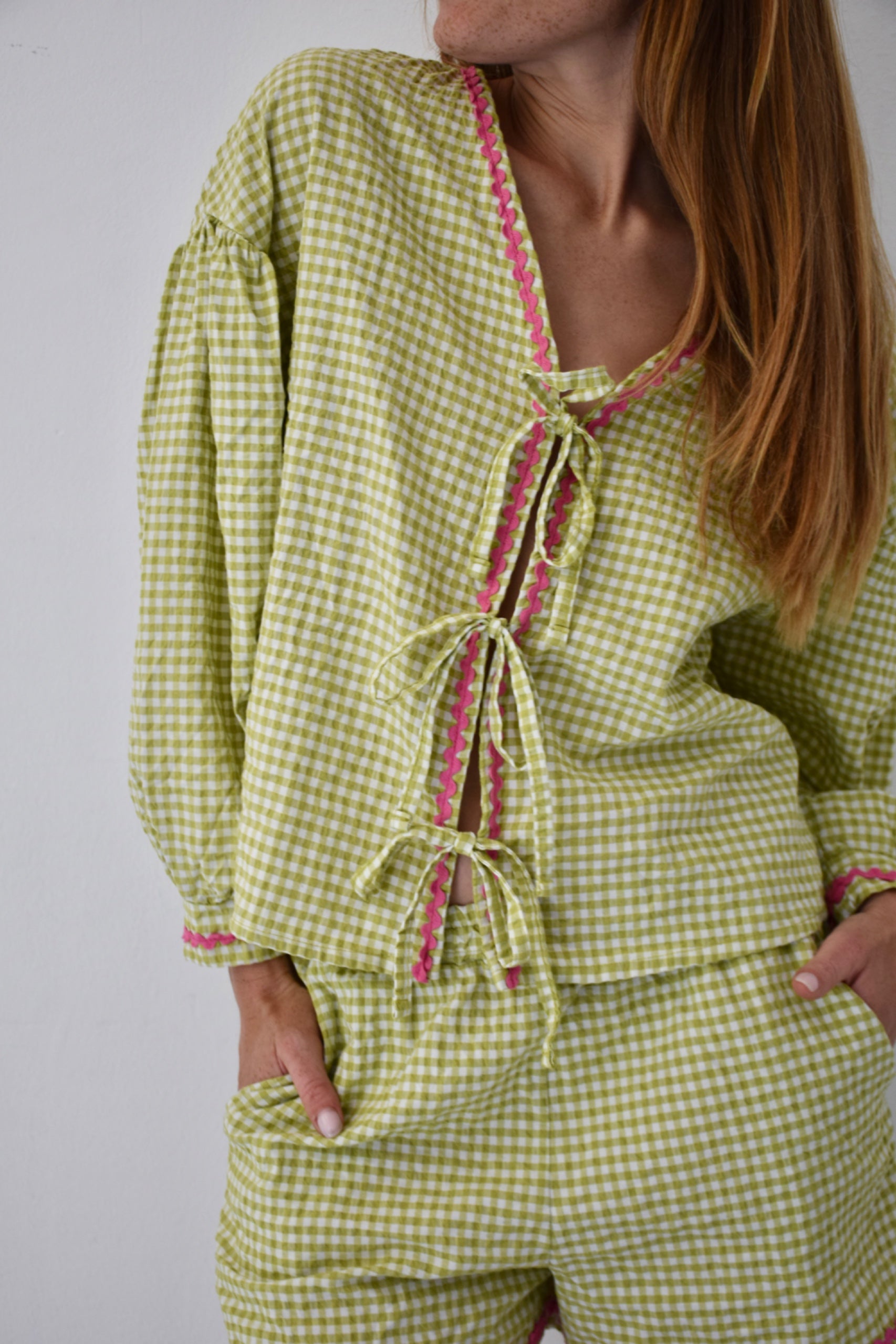 Blusa Marta Vichy Verde
