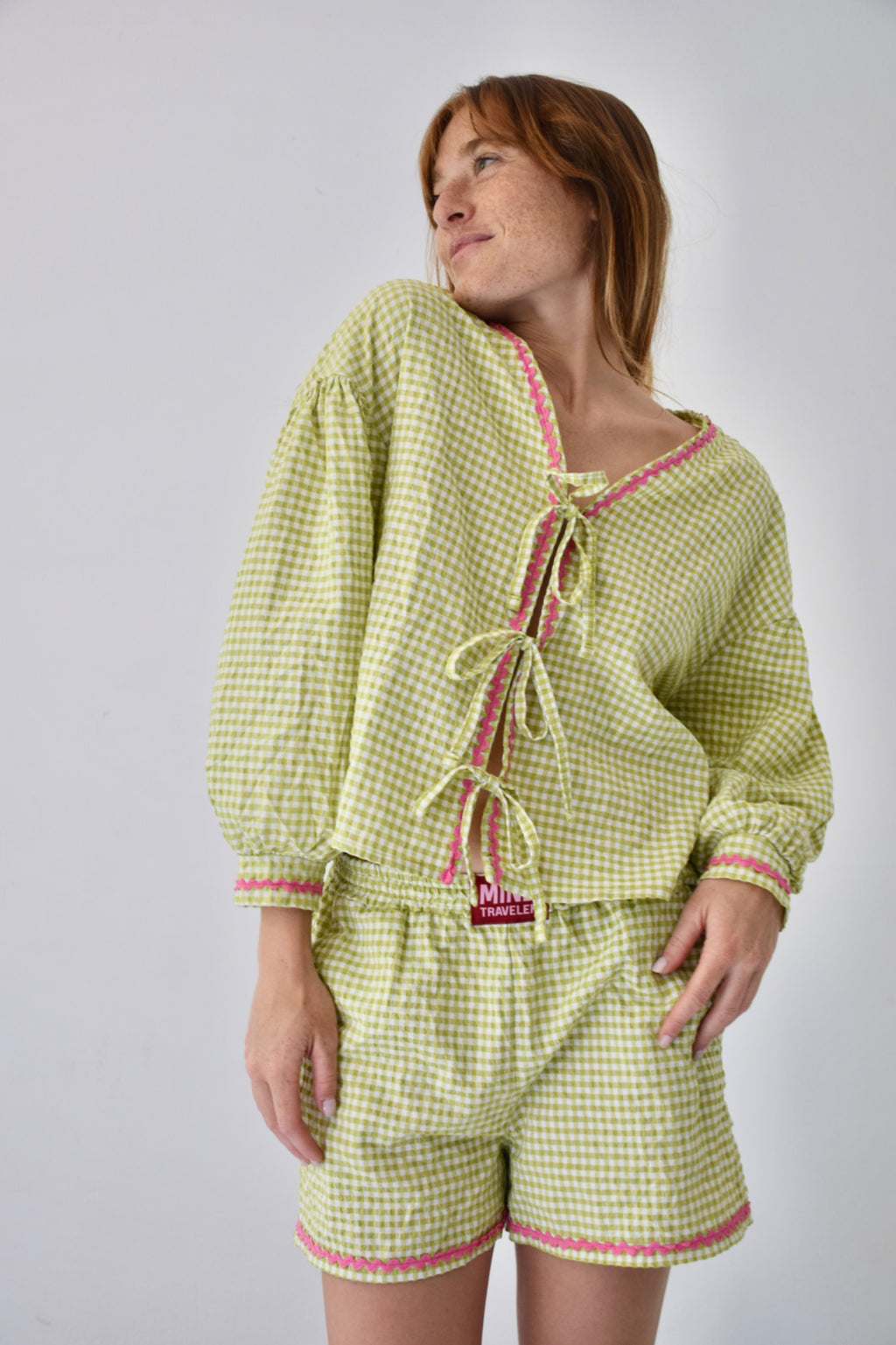 Blusa Marta Vichy Verde