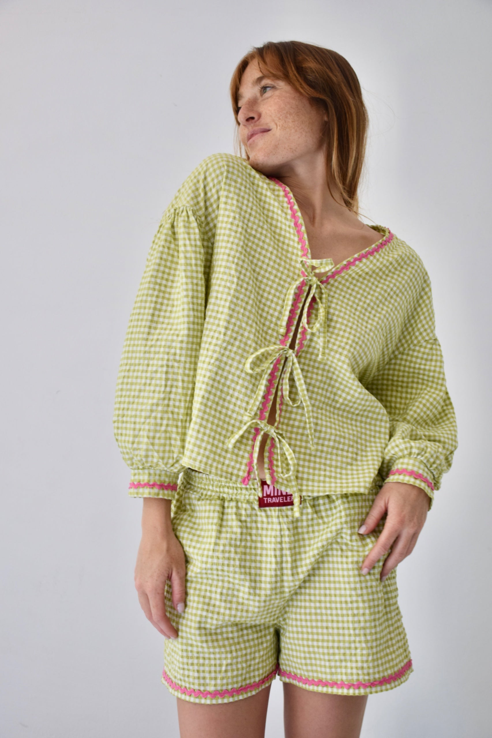 Blusa Marta Vichy Verde