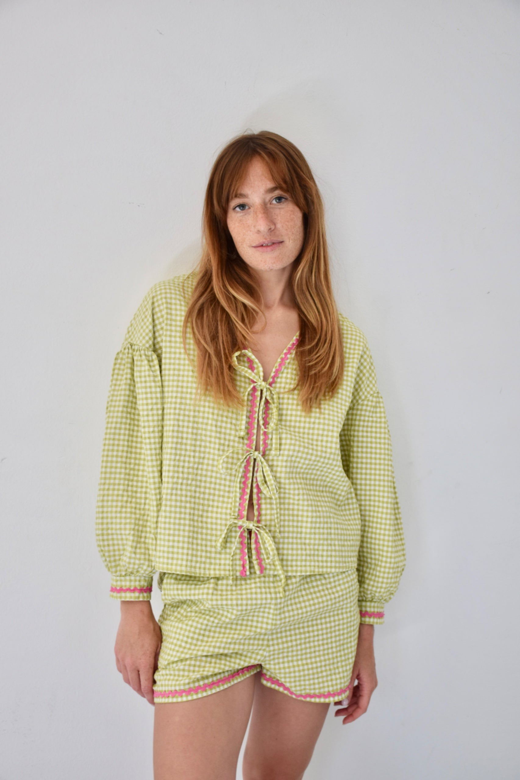 Blusa Marta Vichy Verde