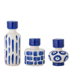 Romane - Jarrón - Azul - Gres