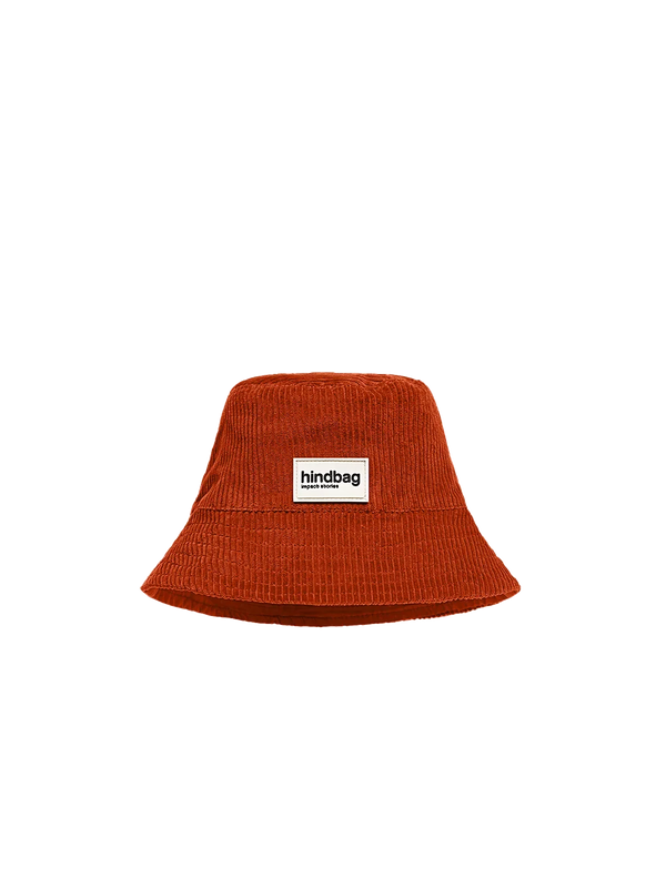 Vissershoed - Corduroy Baksteenrood