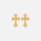 Boucles D'Oreilles Croix Gothic