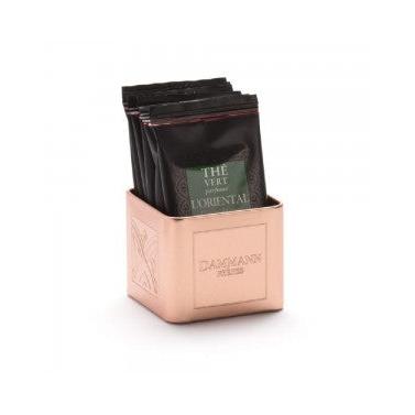 Boîte Carrée Métal Porte-Sachets