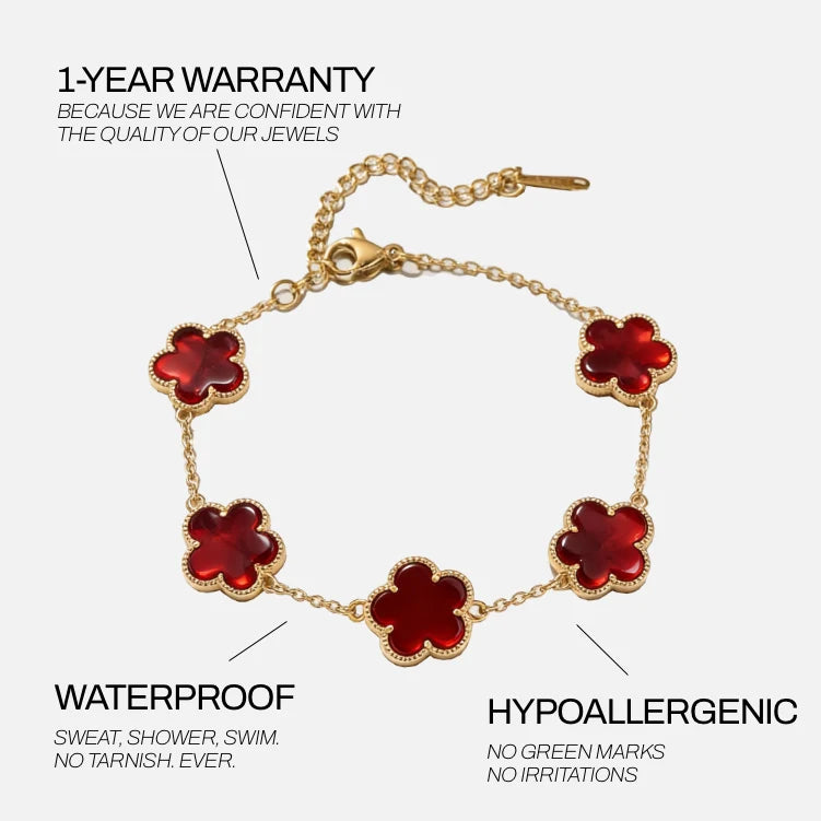 Bracelet Bonheur Rouge