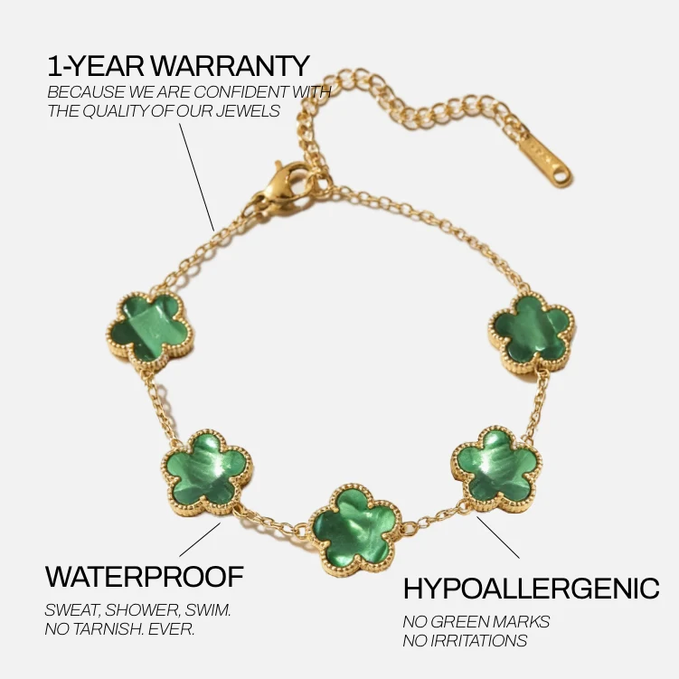 Bracelet Bonheur Vert