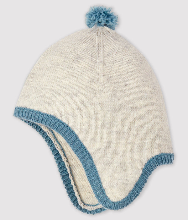 Gorro de Recién Nacido - Beluga Chiné - Bebé Niño