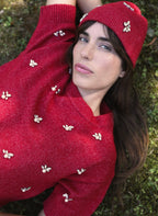 Bonnet Flossie Rouge