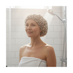 Gorro de ducha de leopardo