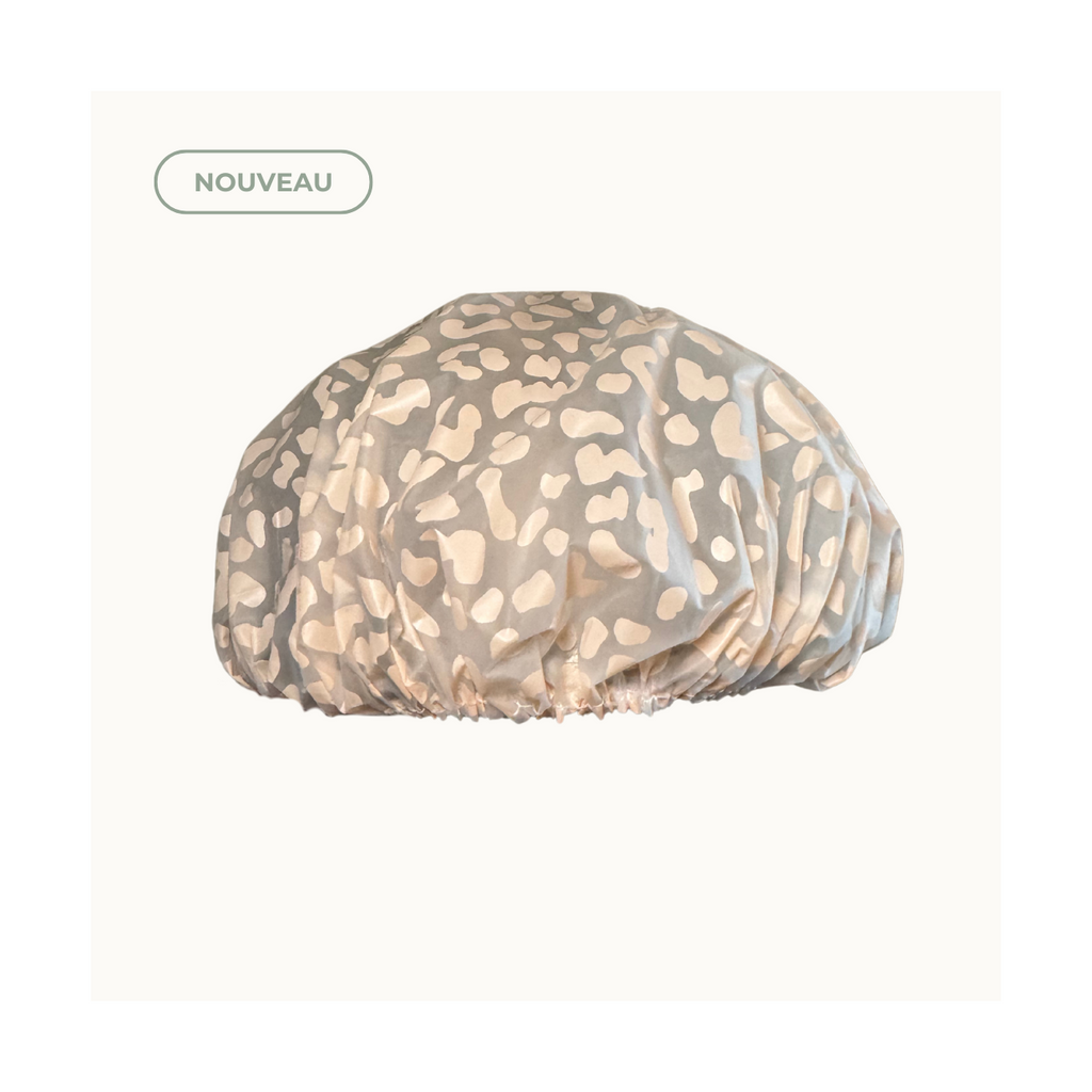 Gorro de ducha de leopardo