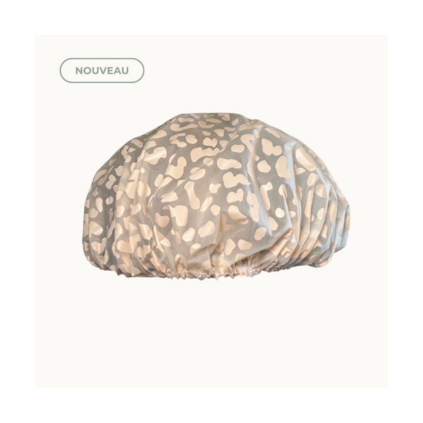 Gorro de ducha de leopardo