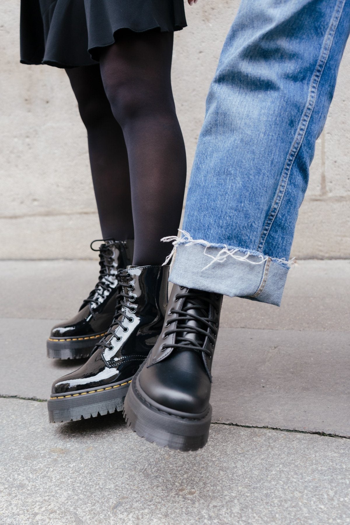 Boots Jadon - Noir Verni