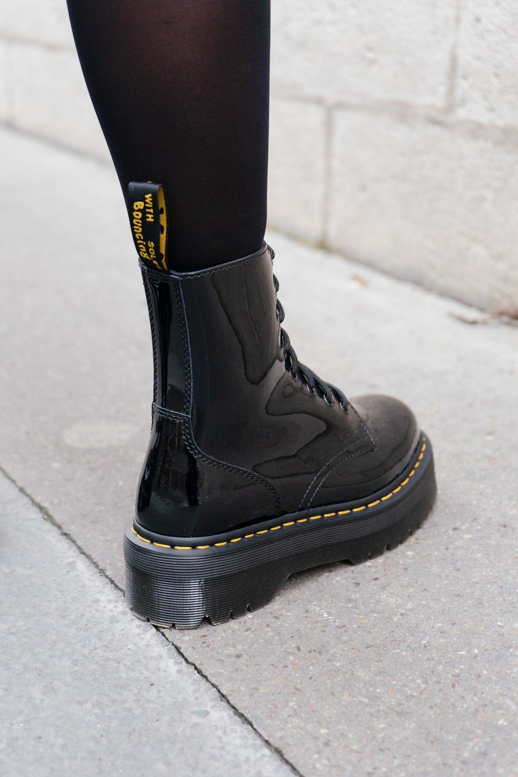 Boots Jadon - Noir Verni