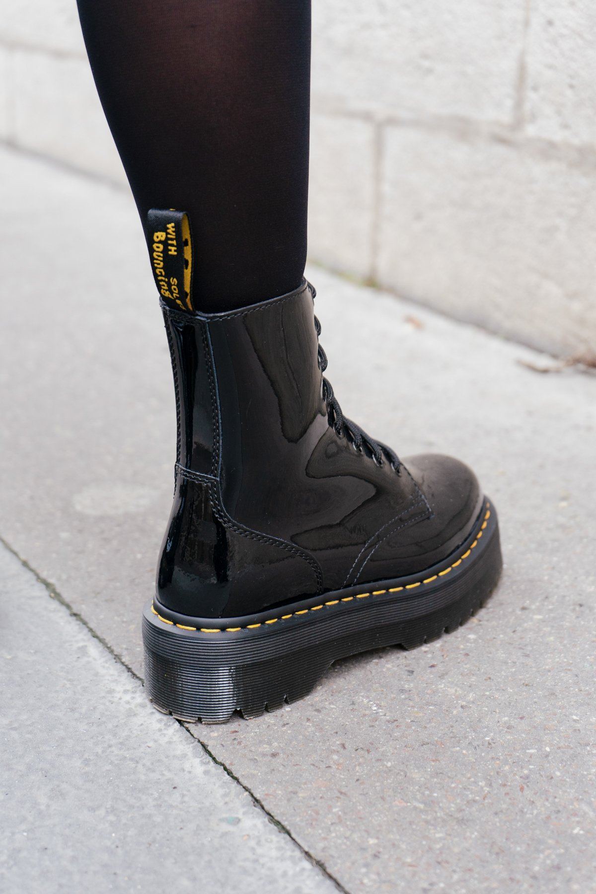 Boots Jadon - Noir Verni