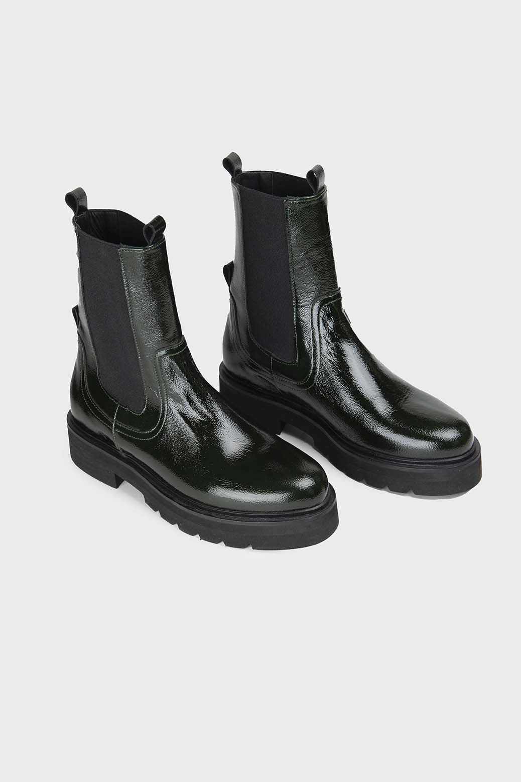Anaki - Boots Jonna - Charol Verde