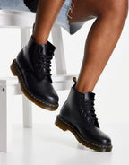 Boots Smooth - Noir