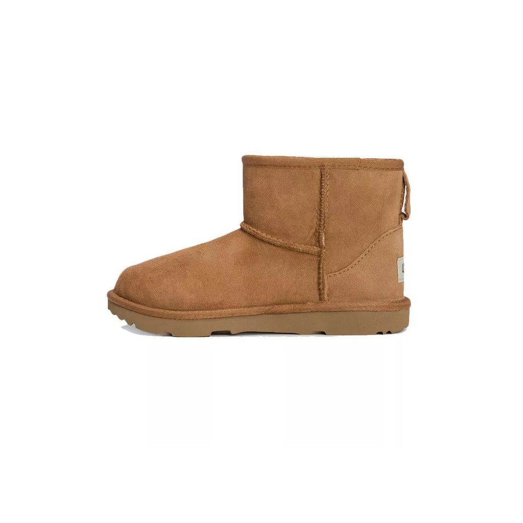 Boots Ugg Classic Mini Ii Junior - Marron Foncé