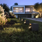 Alea - Solar Bollard & Post - Aluminum - Black