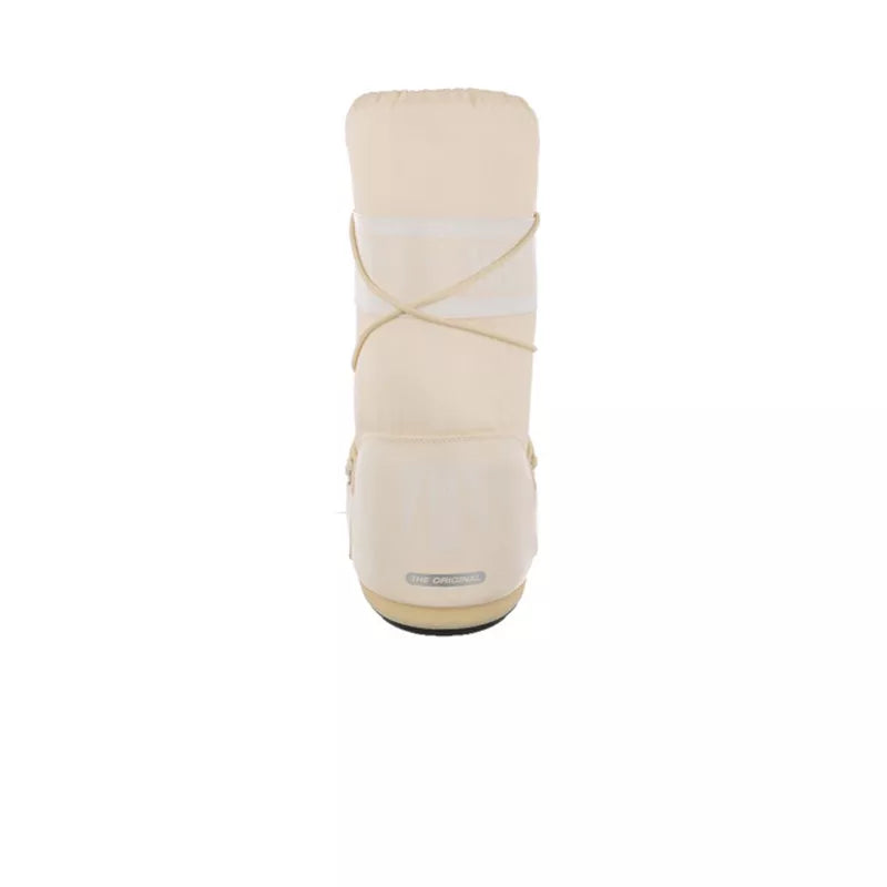Icon Nylon Boots - Beige/Ecru