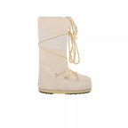 Icon Nylon Boots - Beige/Ecru