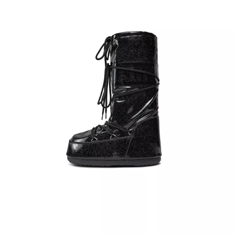Bottes Icon Paillettes - Noir/ Noir