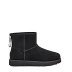Botte UGG Classic Mini Logo Zip - Noir - Femme