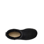 Botte UGG Classic Mini Logo Zip - Noir - Femme