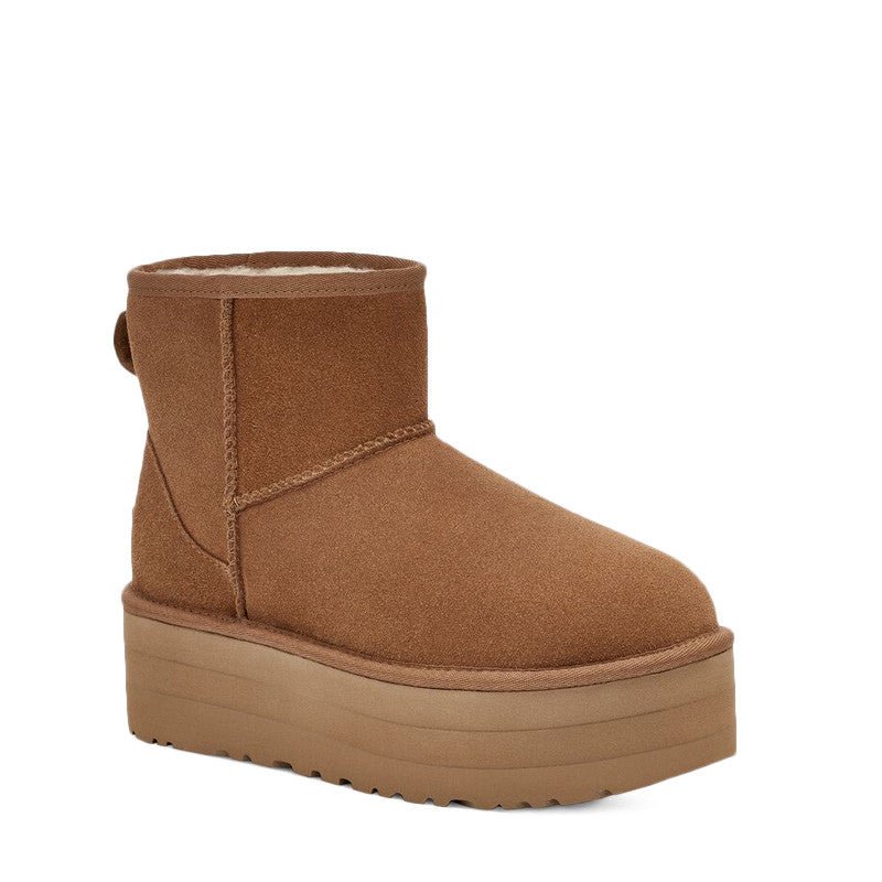 Bottes Classic Mini Platform - Marron