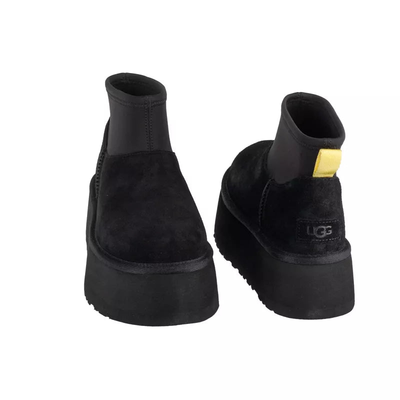 W Classic Mini Dipper Boots - Black
