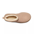 W Classic Ultra Mini Platform Boots - Beige