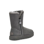 Bailey Zip Short Boots - Gray - Women