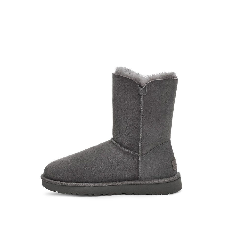 Bailey Zip Short Boots - Gray - Women