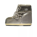 Bota lunar - Botines de satén Icon Low Glance - Satén dorado platino