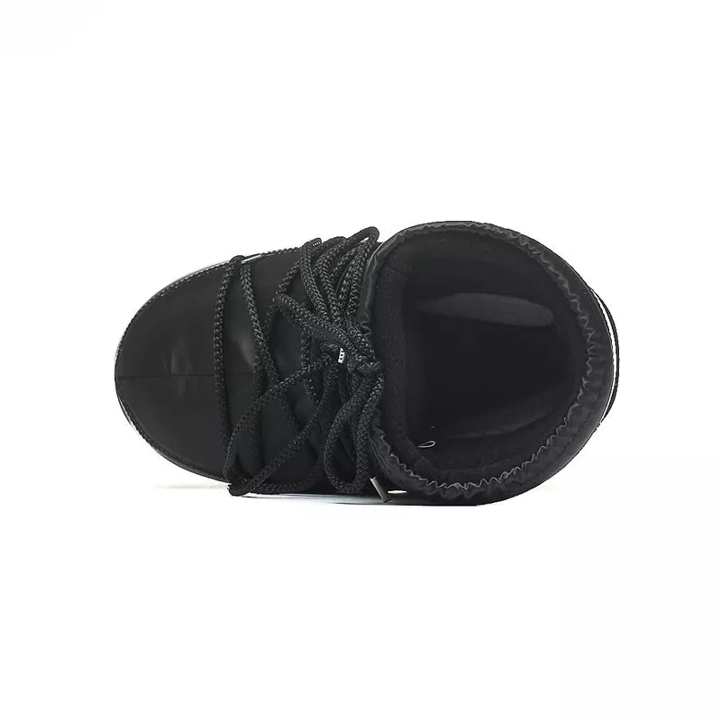 Bottines Icon Low Glance Satin - Noir
