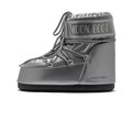 Bottines Icon Low Glance Satin - Argent/Blanc