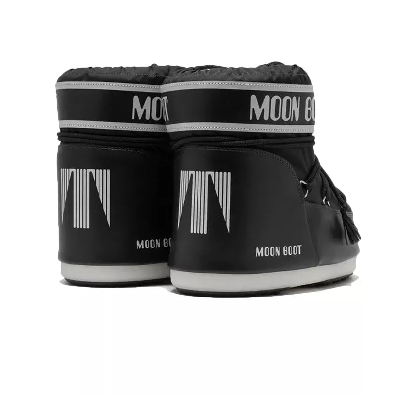 Bottines Icon Low Nylon - Noir/Blanc