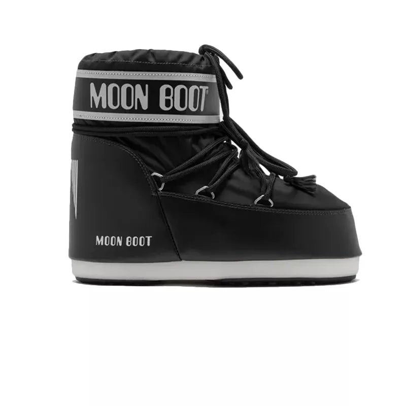Bottines Icon Low Nylon - Noir/Blanc