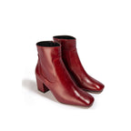 Bottines Astrid - Cuir Vintage Rouille - Anaki