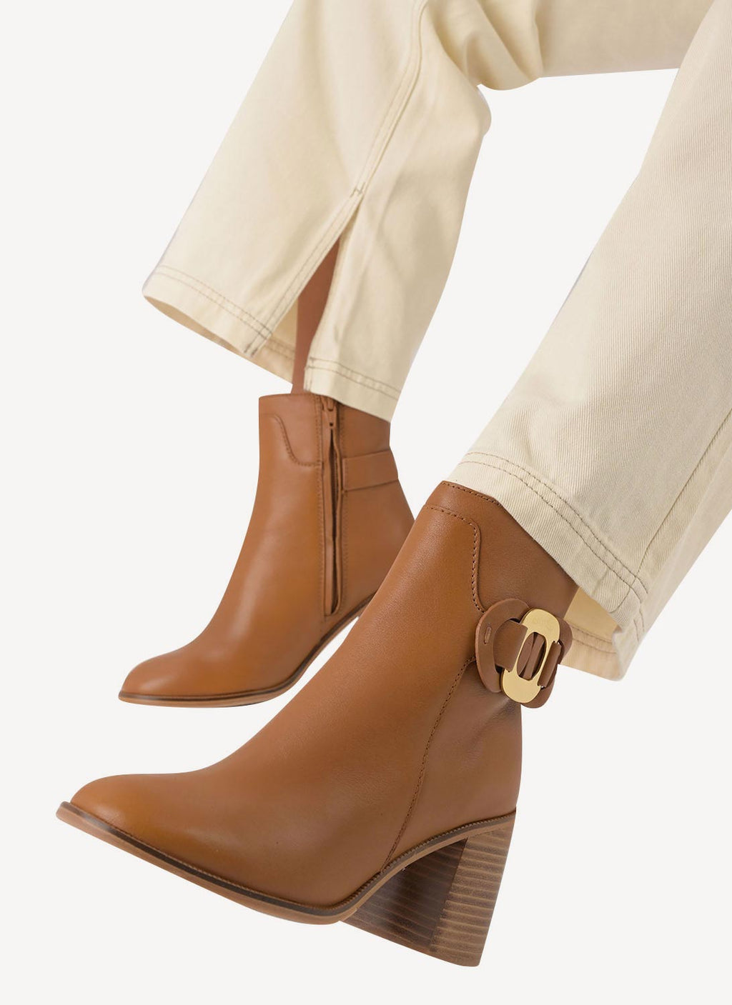 See By Chloe - Bottines - Marron - Femme