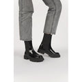 Anaki - Botines de Cuero Cepillado - Negro - Anaki