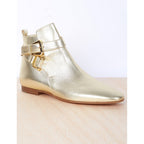 Bottines Marguerite Agneau - Doré