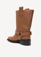 Ganni - Bottines - Marron - Femme
