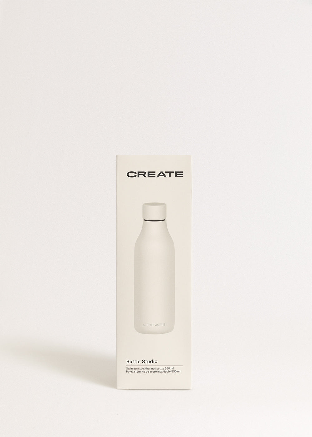 Bottle Studio - Stainless Steel Thermos Bottle 550ml - Off White