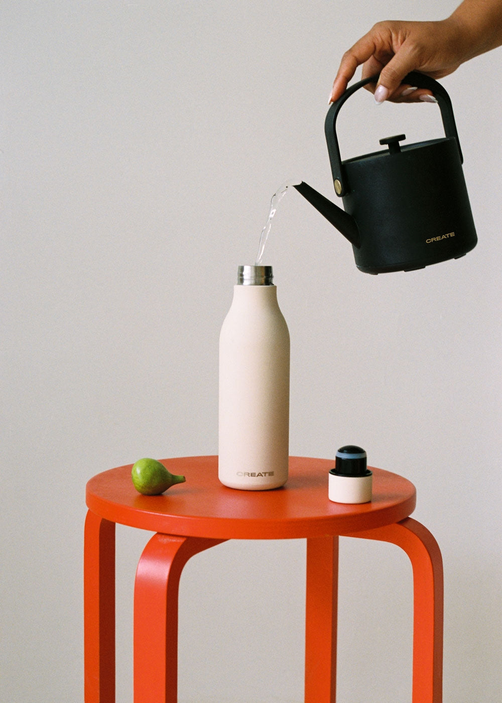 Bottle Studio - Stainless Steel Thermos Bottle 550ml - Sand