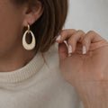 Candice Earrings - Beige
